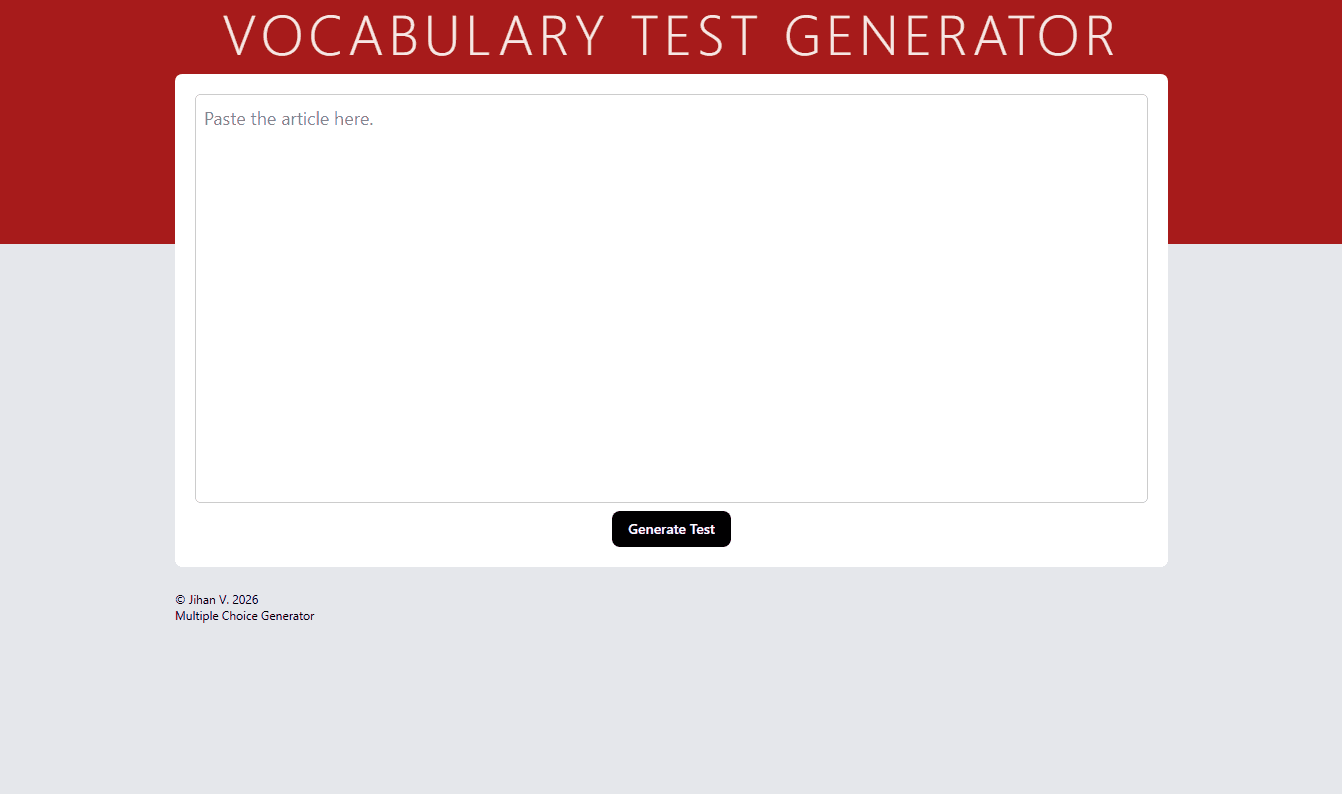 Cloze Generator preview